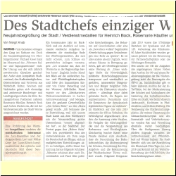 2014 01-15 Des Stadtchefs einziger Weg